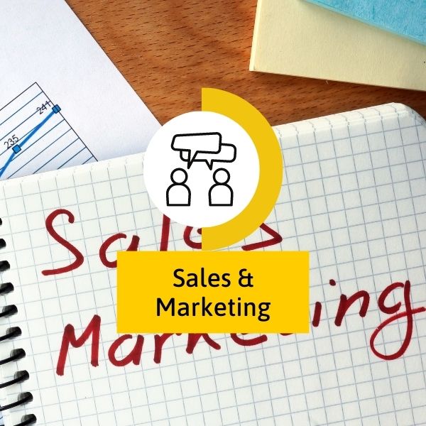 Sales and marketing