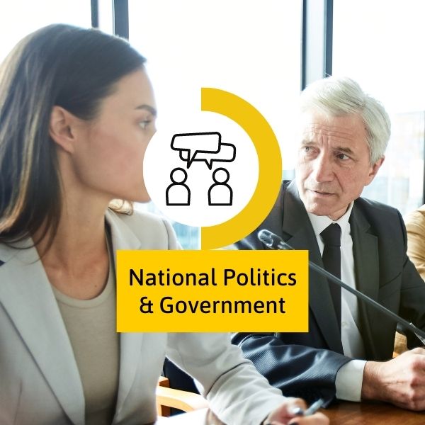 National politics and government